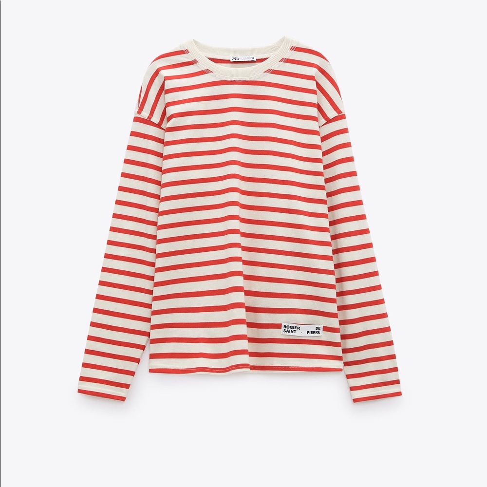 Striped long sleeve t-shirt